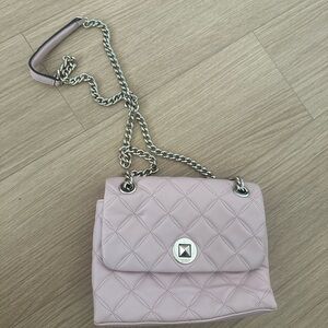 Kate Spade Light Pink Quilted Crossbody Bag